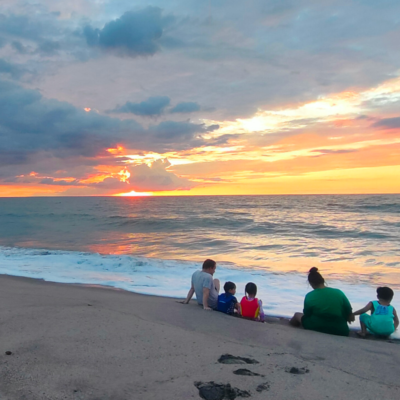 Fine sand beach perfect for relaxation